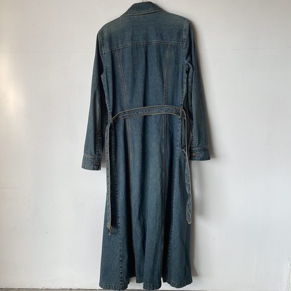 DKNY long Jean jacket dress - Picture 3 of 3